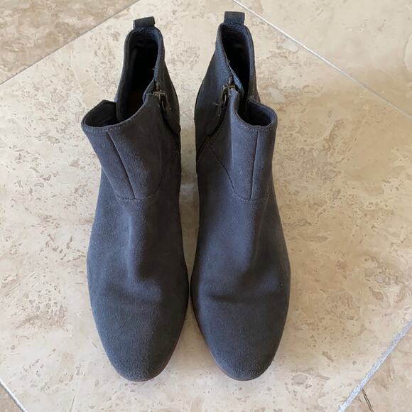 Timberland Grey Suede Ortholite Booties Size: 8 - Picture 1 of 9